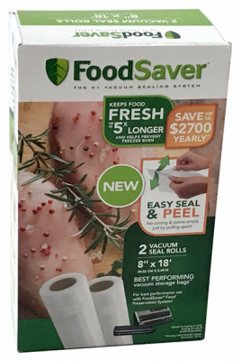 FoodSave 2PK 8x18 Rolls