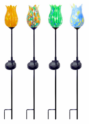 Solar FLWR Stake Light