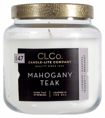 14OZ Mahog Teak Candle