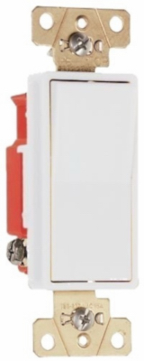 20A WHT 3WY Deco Switch