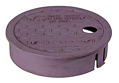 6" Purp RND Valve Cover