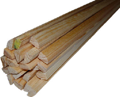 1/2"x8'Bse Sho Moulding