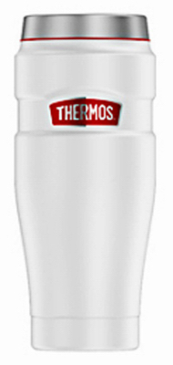 16OZ WHT TRVL Tumbler
