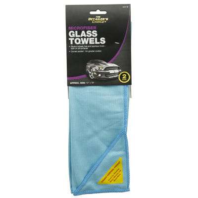 2PK 12x16 Glass Towel