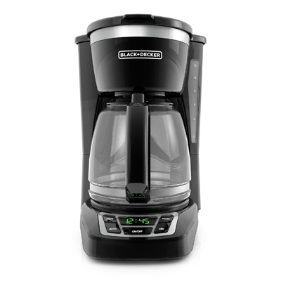 12C BLK Prog Coff Maker