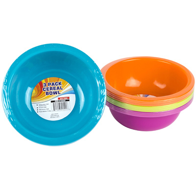 3PK 28OZ Plas Bowls
