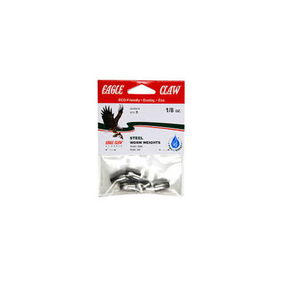 5PK 1/8OZ NL Worm WGT