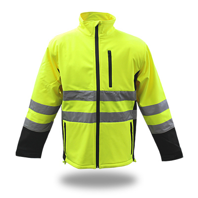 2XL YEL Soft Jacket