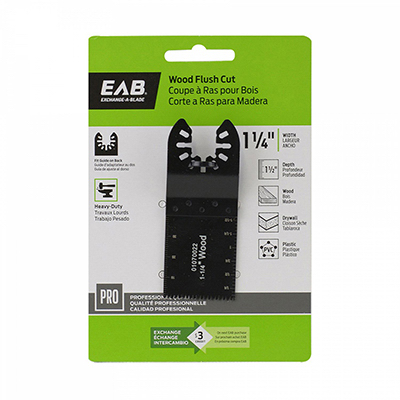 1-1/4" Flush Osc Blade