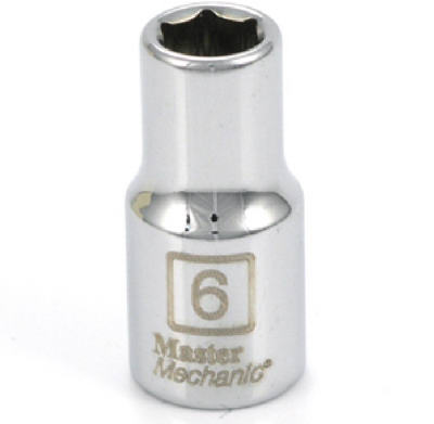 MM 1/4DR 6mm 6PT Socket