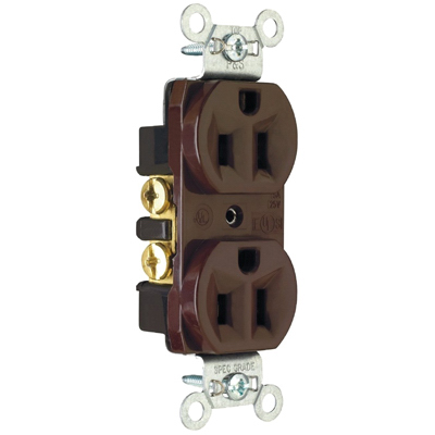 15A125V BRN GFCI Outlet