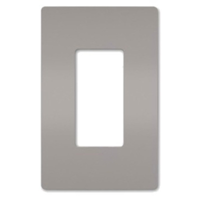 1G GRY SGL Wall Plate