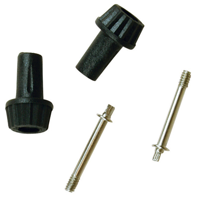 2PK BLK Socket Knob