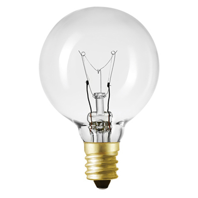 2PK 5W CLR G12Vint Bulb
