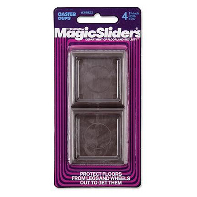 4PK 1-3/4"SQ Caster Cup