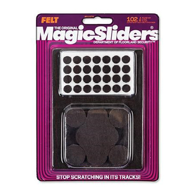 102PK BRN Felt Pads