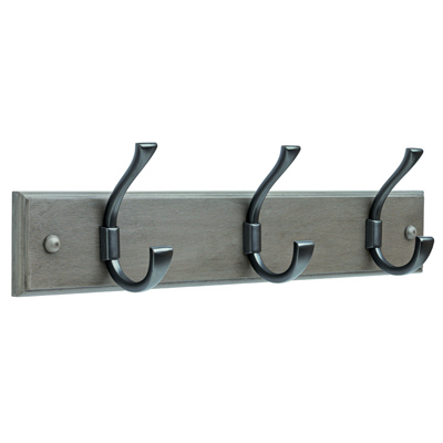 18"BLK Ruavis Hook Rail