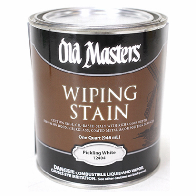 QT Pick WHT Wipingstain