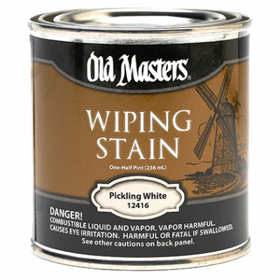 1/2PT PicWHT Wipe Stain