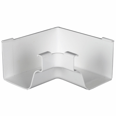 5" White Inside Miter