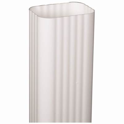 2x3 White Downspout