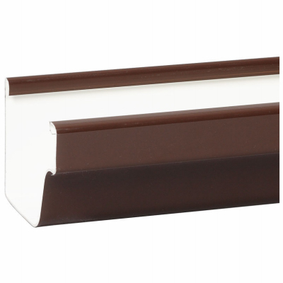 5"x10' Brown Gutter