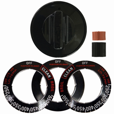 BLK Gas Repl Knob Kit