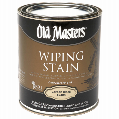 QT Carb BLK Wipe Stain