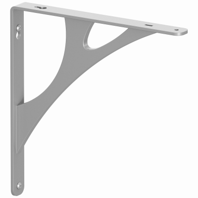 8" Nickel Shelf Bracket