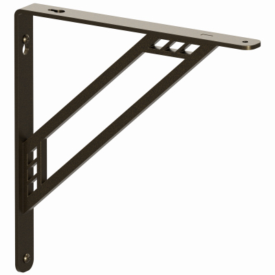 8" Bronze Shelf Bracket