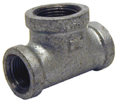 1/2x3/4 Galv Reduc Tee