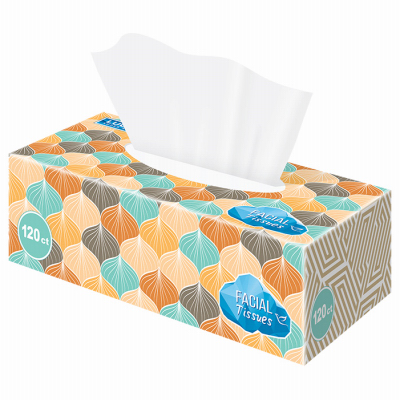 100CT Tissue Flat Box