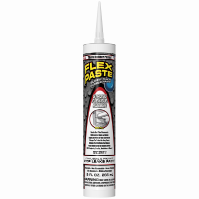 9OZ WHT Flex Paste Tube