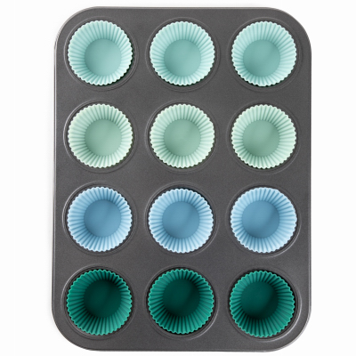 13PC Muffin Pan/Liner