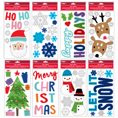 SM XMAS Gell Clings