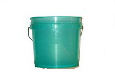 3-1/2GAL GRN Plas Pail