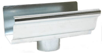 4" MF Galv End/Drop