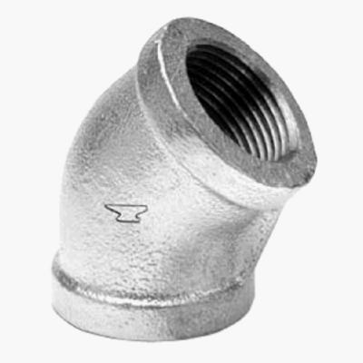 1" Galv 45 DEG Elbow