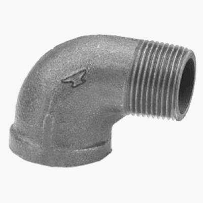 1" BLK Street Elbow