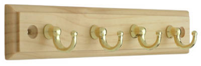 4Hook Pine/BRS Key Rail