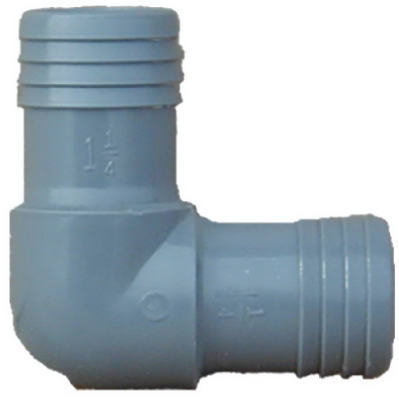 1" Poly Insert Elbow