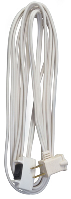 ME 15' 16/2 WHT RC Cord