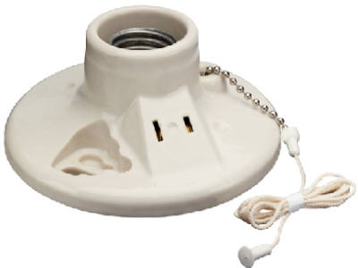 Porc 2Wire Lampholder