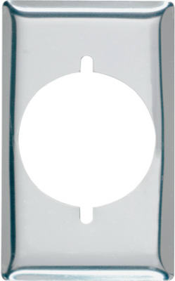 1G 2.15" CHR Wall Plate