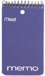 60CT 3x5 Memo Book