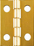 4PK 1x3/4 BRS Hinge