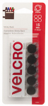 5/8" BLK Velcro Coin