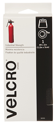 2x4BLK WAT Proof Velcro