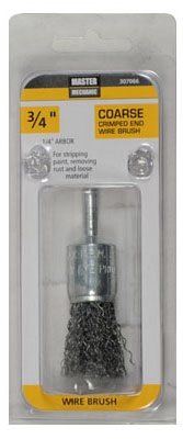 MM 3/4" Coar MNT Brush