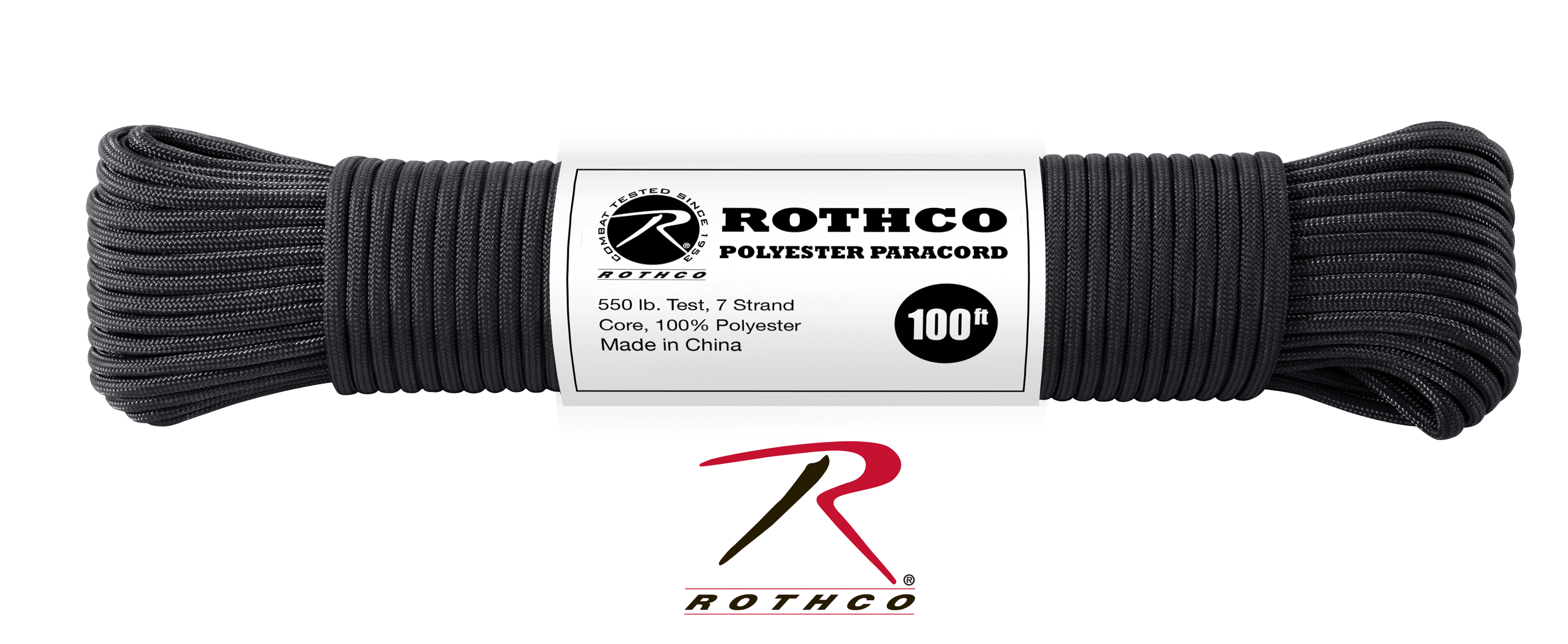 Rothco 550lb Type III Polyester Paracord